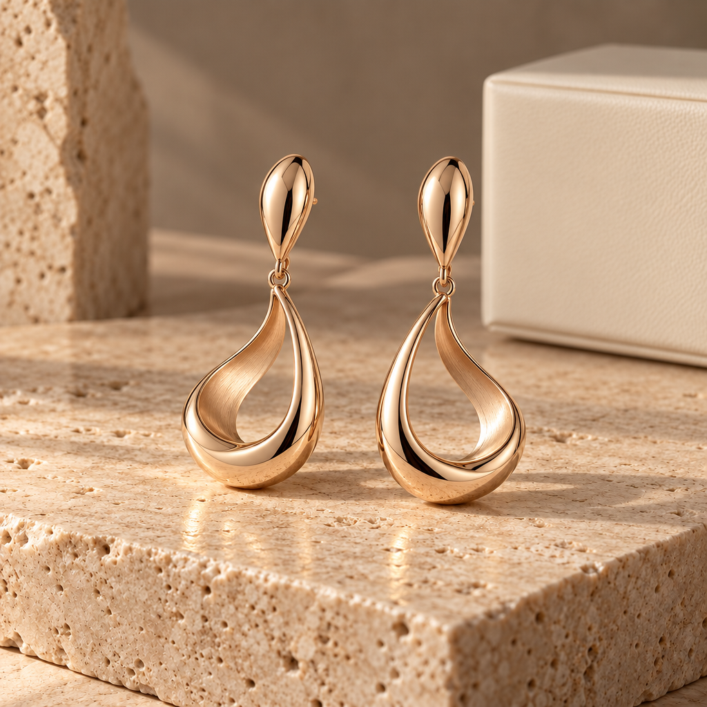 velmoriarl™ Liora Wave Drop Earrings