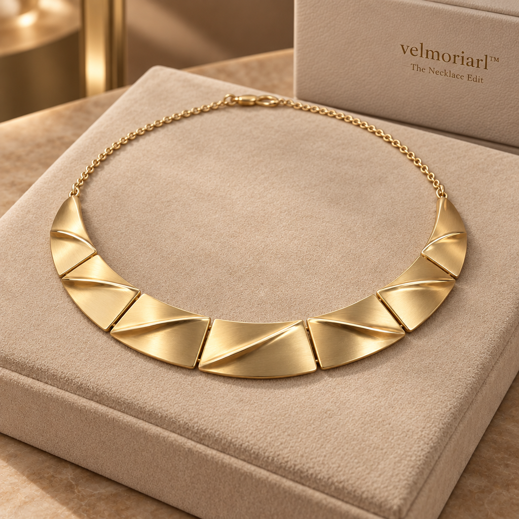 velmoriarl™ Ridge Collar Necklace