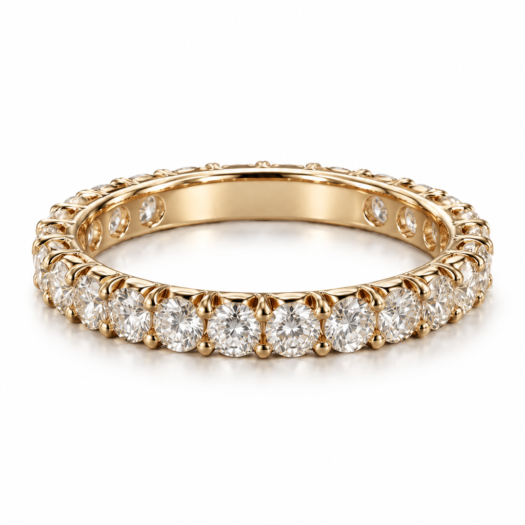 Velmoriarl™ The Ring Edit | Celeste Forever Pavé Ring