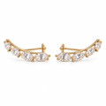 velmoriarl™ Seraphine Marquise Ear Climbers