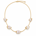 velmoriarl™ Pearl Axis Station Necklace