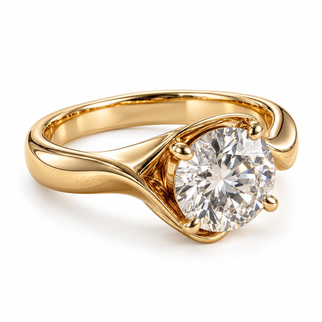 Velmoriarl™ The Ring Edit | Aurelia Timeless Solitaire Ring