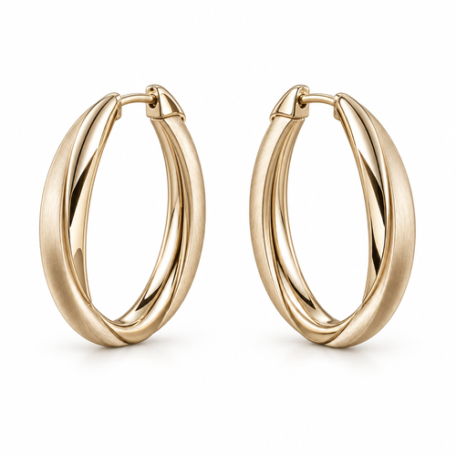 velmoriarl™ Aven Double-Arc Hoop Earrings
