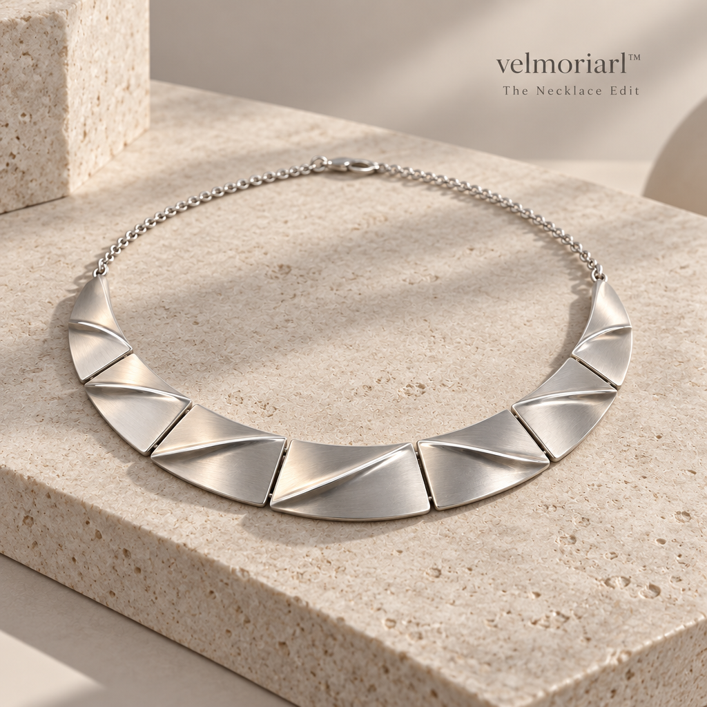 velmoriarl™ Ridge Collar Necklace