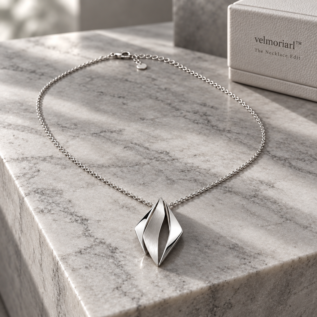 velmoriarl™ Foldline Pendant Necklace