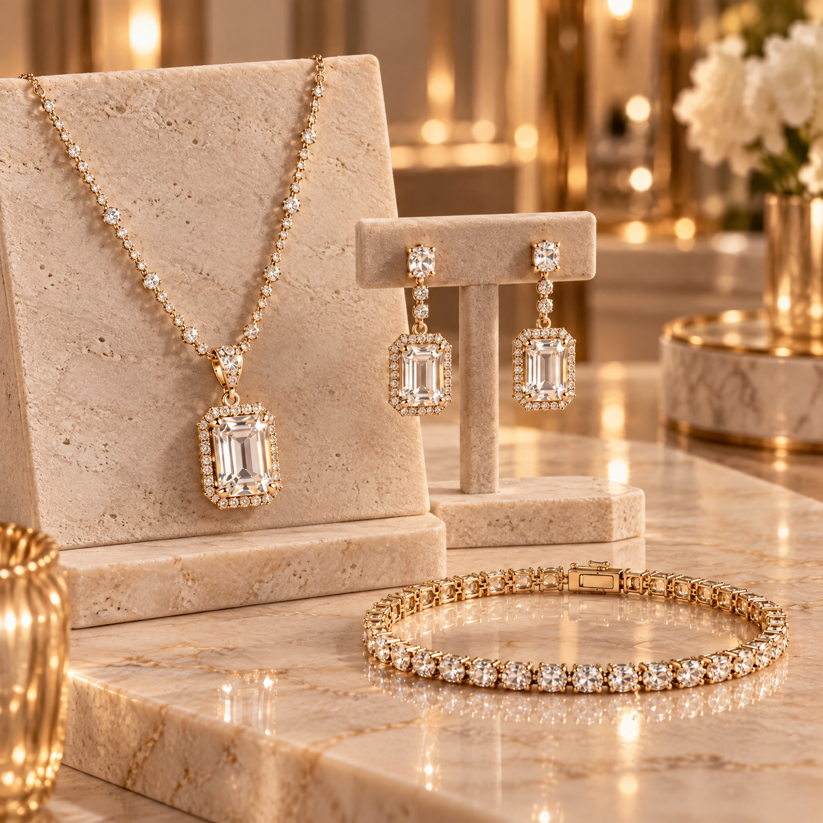 Velmoriarl™ The Set Edit | Celestine Diamond Signature Collection