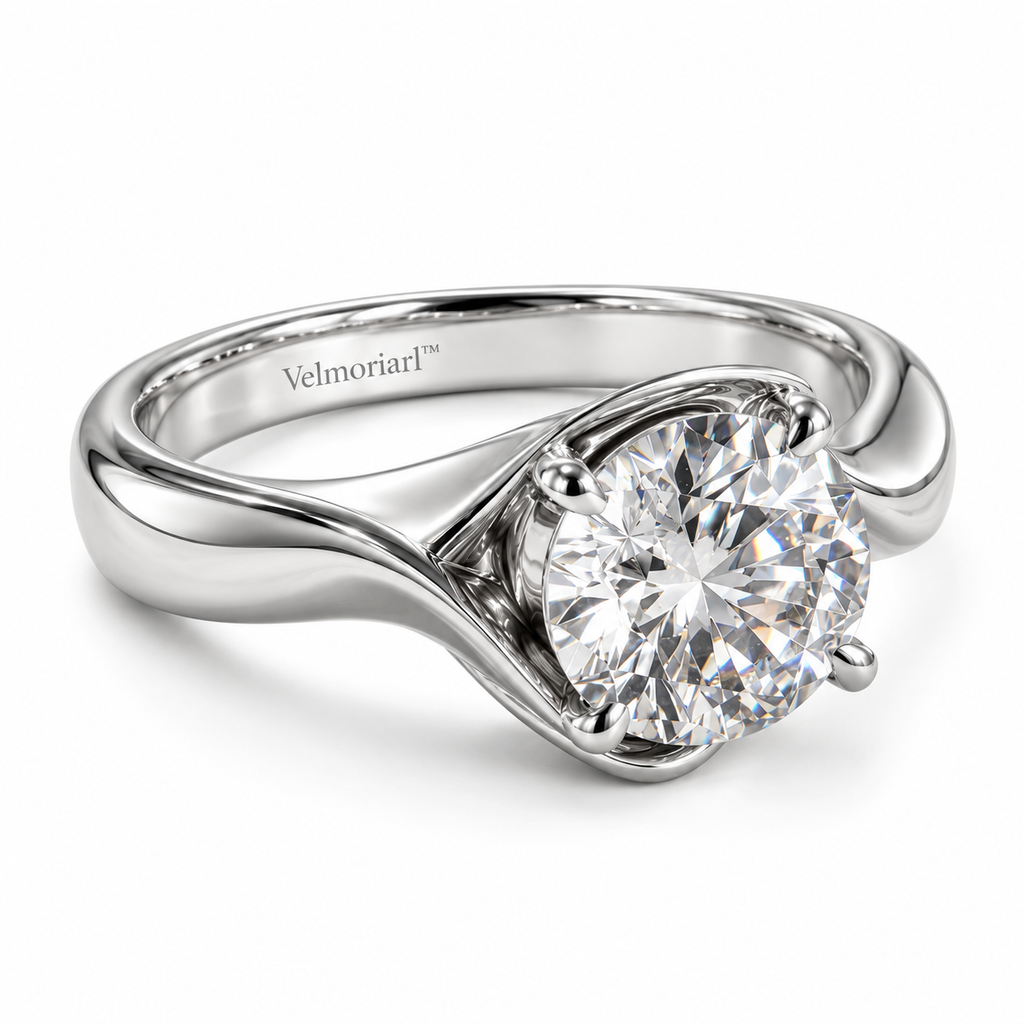 Velmoriarl™ The Ring Edit | Aurelia Timeless Solitaire Ring