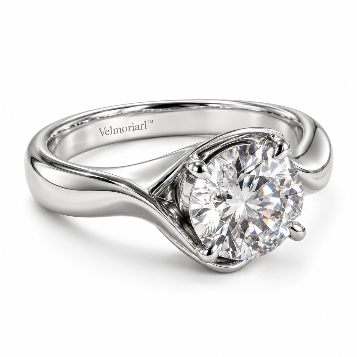 Velmoriarl™ The Ring Edit | Aurelia Timeless Solitaire Ring