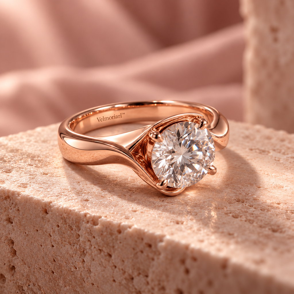 Velmoriarl™ The Ring Edit | Aurelia Timeless Solitaire Ring