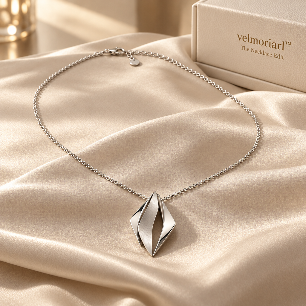 velmoriarl™ Foldline Pendant Necklace