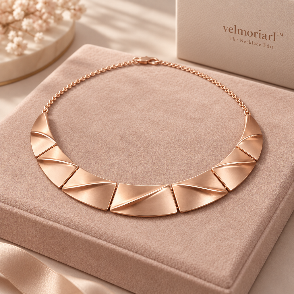 velmoriarl™ Ridge Collar Necklace