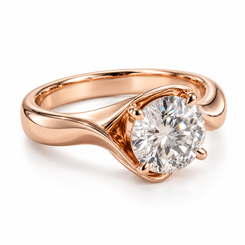 Velmoriarl™ The Ring Edit | Aurelia Timeless Solitaire Ring