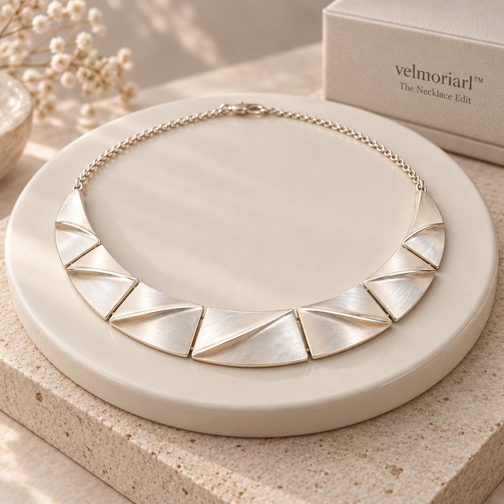 velmoriarl™ Ridge Collar Necklace