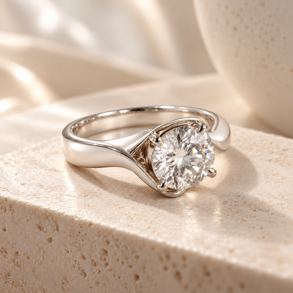 Velmoriarl™ The Ring Edit | Aurelia Timeless Solitaire Ring