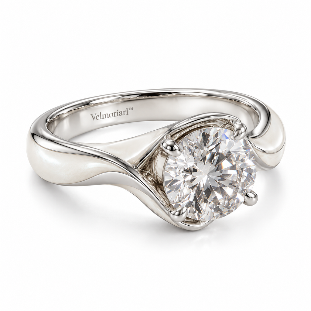Velmoriarl™ The Ring Edit | Aurelia Timeless Solitaire Ring