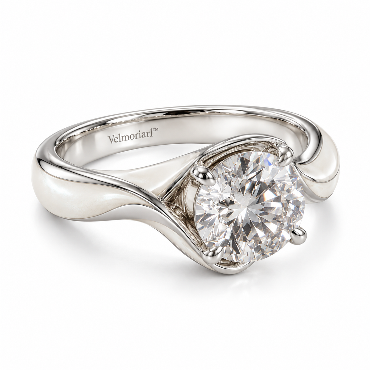 Velmoriarl™ The Ring Edit | Aurelia Timeless Solitaire Ring