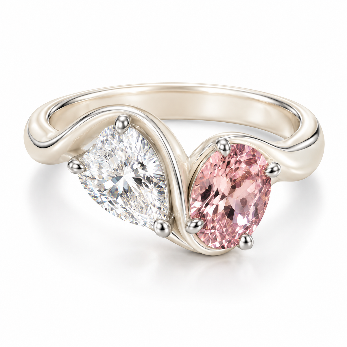 Velmoriarl™ The Ring Edit | Elara Dual Stone Signature Ring